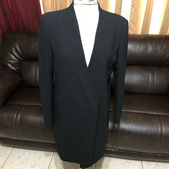 Zara Jackets & Blazers - Zara Basics Black coat